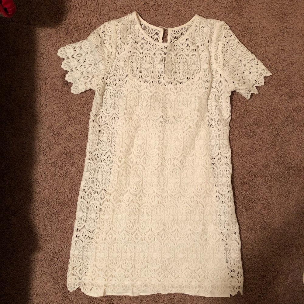 Abercrombie & Fitch White Lace dress